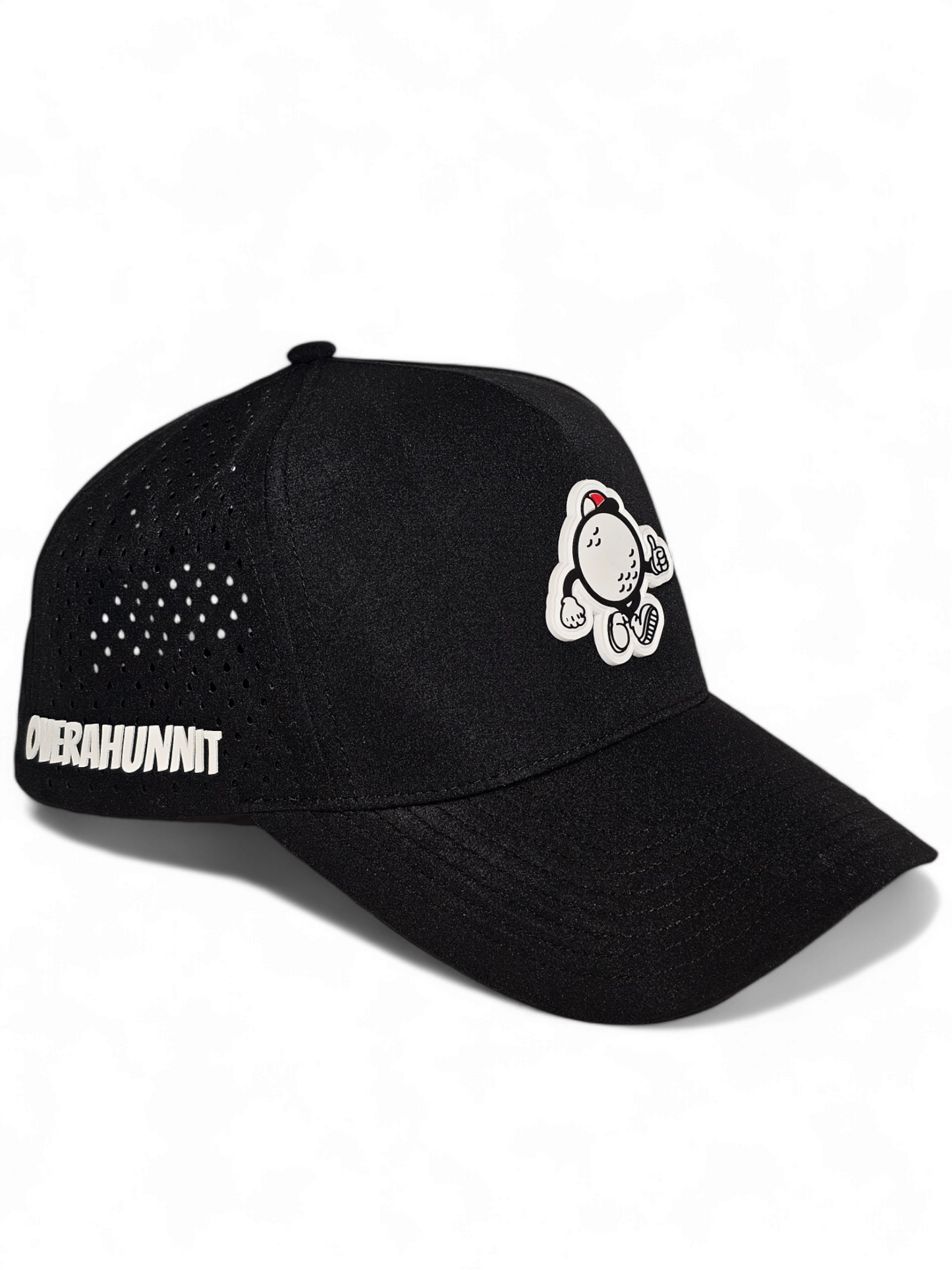 "Black"Snapback Golf Hat