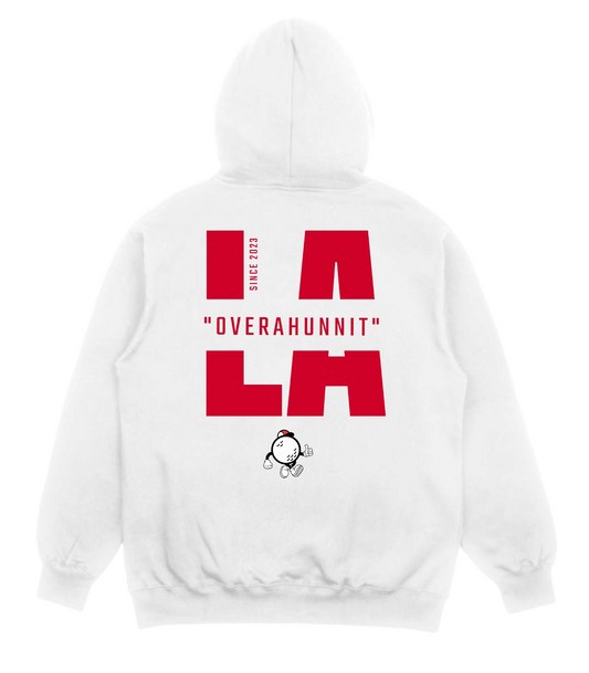 White LA Hoodie