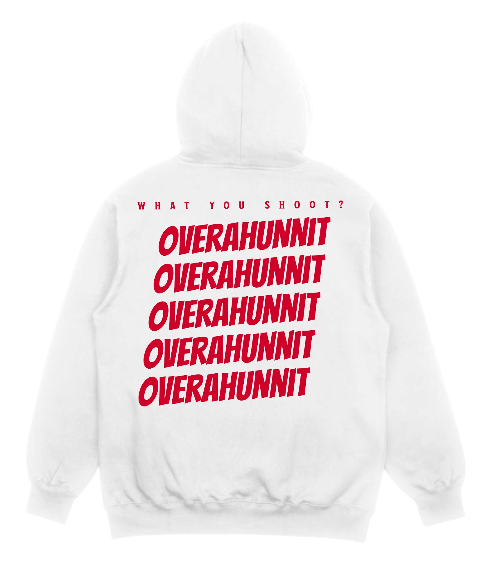 White What You Shoot? Hoodie