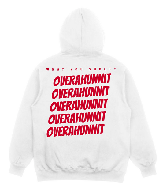White What You Shoot? Hoodie