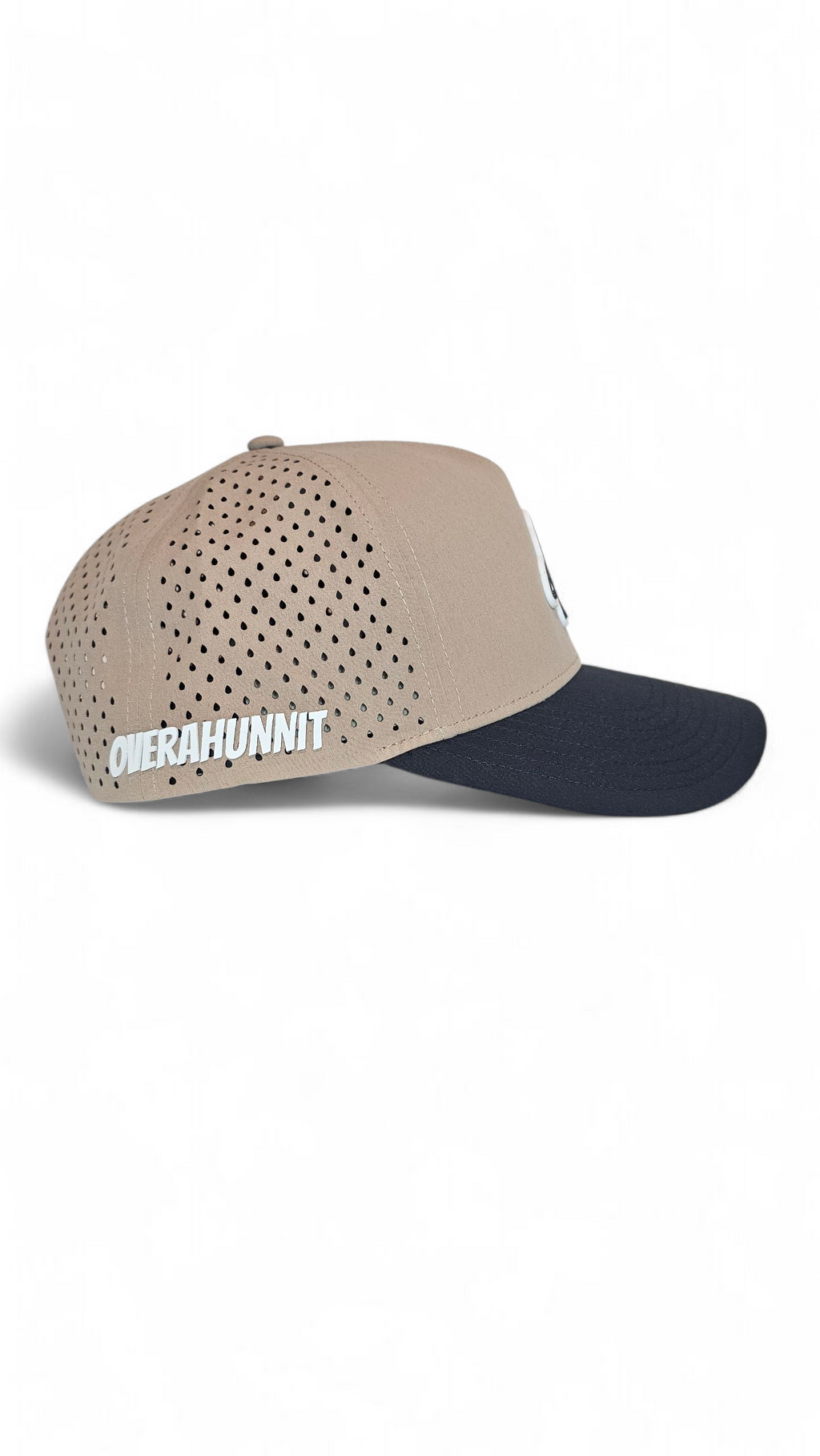 "Kaki&Black"Snapback Golf Hat