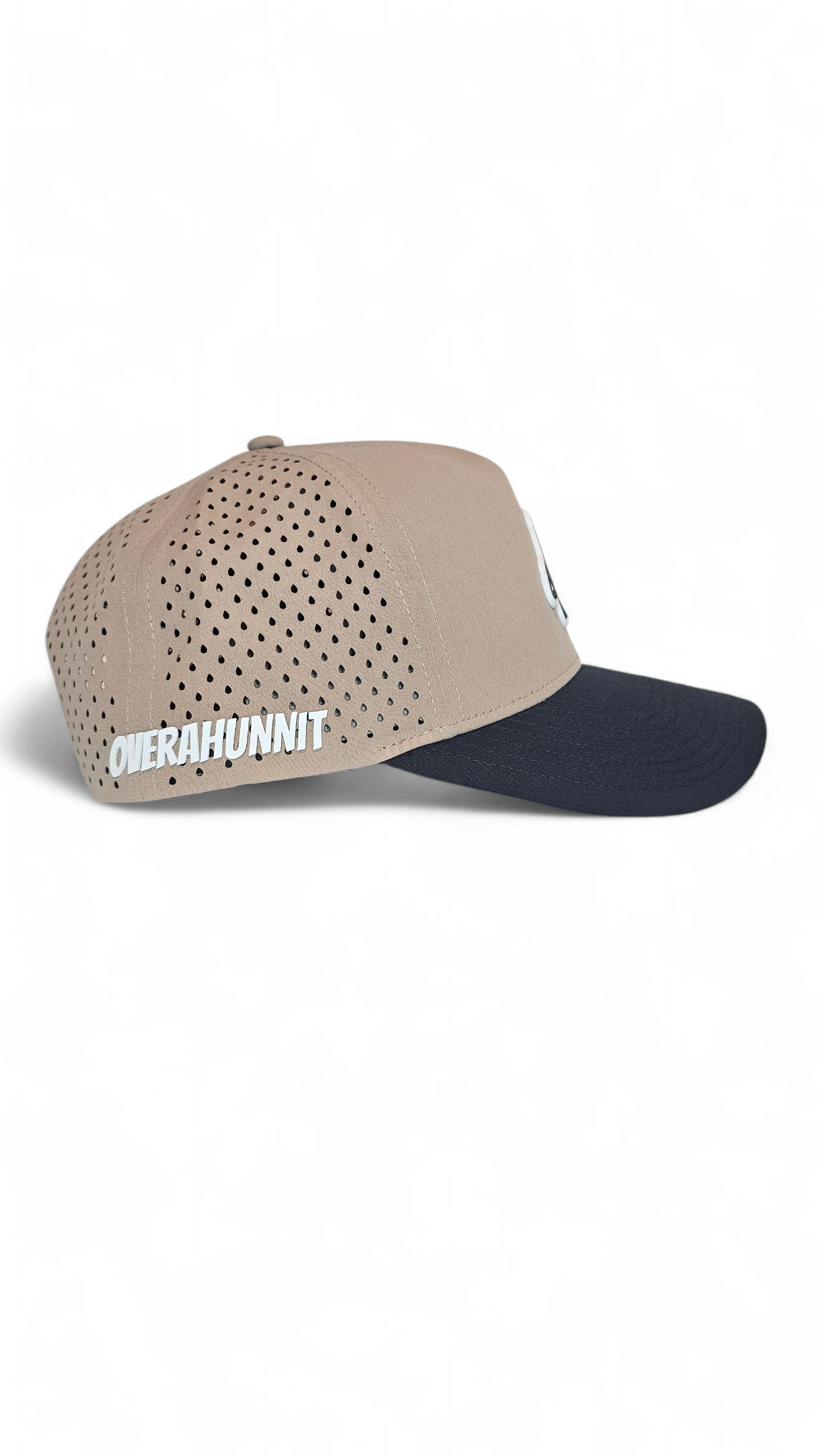 "Kaki&Black"Snapback Golf Hat